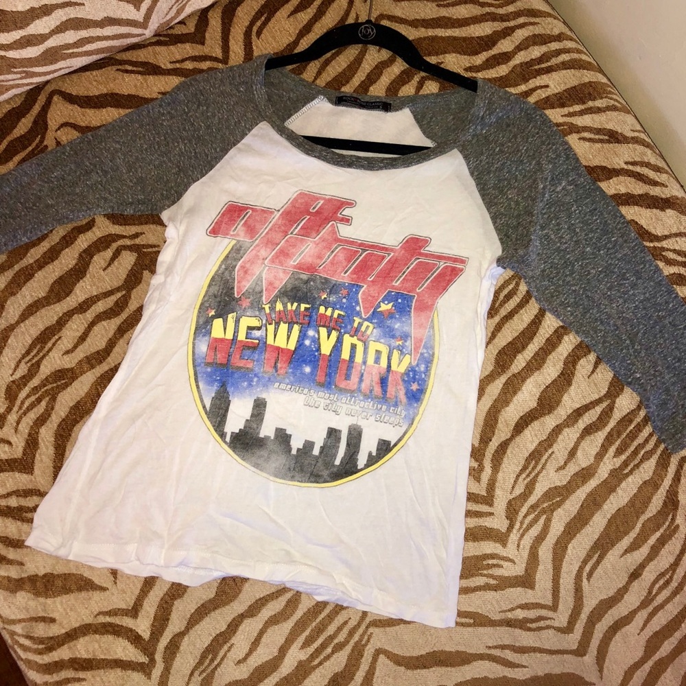 Rock Rose Classic New York Mid Sleeve Tee